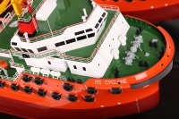 custom made model of 71米锚作拖船供给船